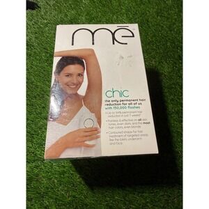 Iluminage Beauty me Chic Permanent Hair Reduction Device 150000 Flashes
